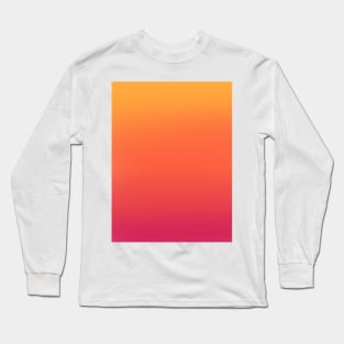 Sunset Ombre Gradient Long Sleeve T-Shirt